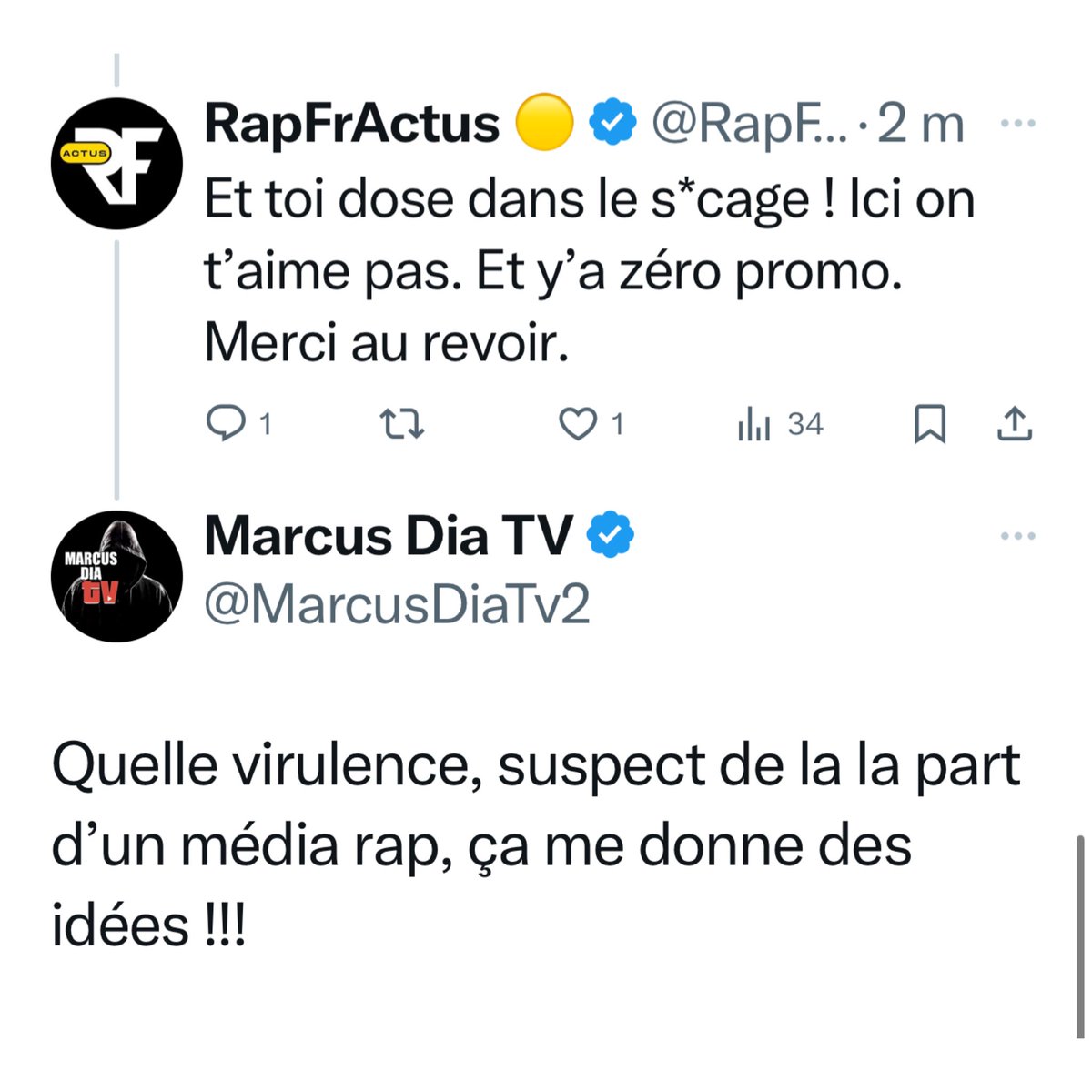 MarcusDiaTv2's tweet photo. Issou de rapfractus tout ça pour ça ? Du rap ? Reconnaît que ce morceau du Dozo n’est pas un banger 😂 tu m’as chauffé, je pense que je vais te faire concurrence dans l’actu rap car le niveau est trop faible !!!
#rap #rapfr #rapfractus #kaaris https://t.co/doVQaGD2kQ