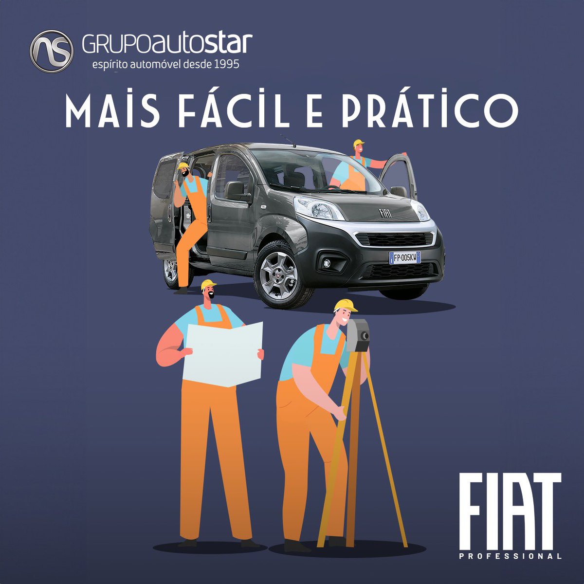 FiatAngola's tweet photo. Com o seu parceiro profissional Fiat Fiorino, tudo fica mais fácil e prático. Saiba mais sobre a Fiat Fiorino Cargo ao visitar os nossos stands ou contacte-nos através do 226 433 610 ou info@autostar.co.ao
#Fiat #FiatFiorinoCargo #Grupoautostar https://t.co/Md51H8xFM9