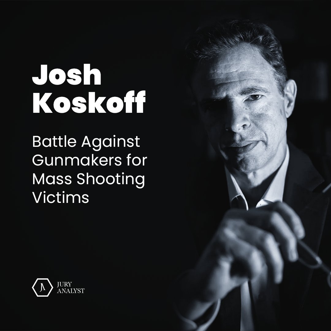 JuryAnalyst's tweet photo. We stand with #Koskoff, Koskoff and Bieder, Josh Koskoff and the families affected by the Sandy Hook tragedy in their landmark #lawsuit against Remington Arms. 🕊️🙌

Explore a riveting conversation with Joshua Koskoff on our 'Get in the Game' podcast: https://t.co/ZgzIXL7AY3 https://t.co/jPlPff4XaR