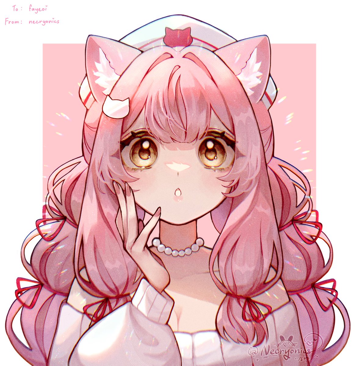 Joined Vgen’s #VGsanta 🥰💕 hope everyone’s spending time with their loved ones and eating good food this Holliday season! 🎄

Gift for: fayie on Vgen!

#イラスト #illustration #drawings #secretSanta #VGsanta2023