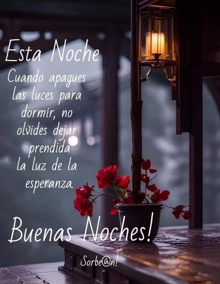 Buenas noches 🌟✨💫