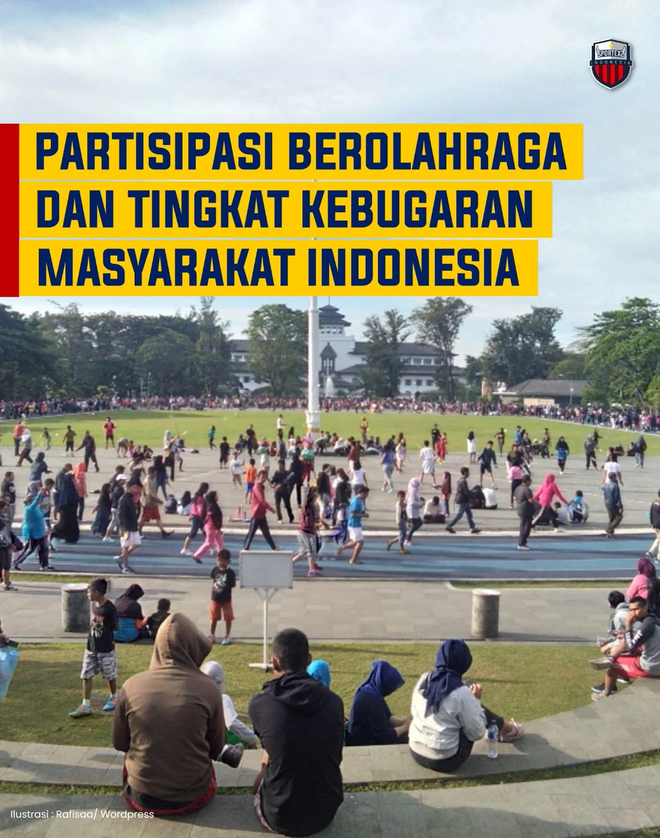 Sportexid's tweet photo. Kondisi Partisipasi dan Tingkat Kebugaran Jasmani Masyarakat Indonesia

Deputi Bidang Pemberdayaan Kemenpora baru saja merilis Laporan Indeks Pembangunan Olahraga Tahun 2023
Di dalamnya menggambarkan kondisi partisipasi masyarakat dalam berolahraga dan... (cont) https://t.co/guOPezXxEW