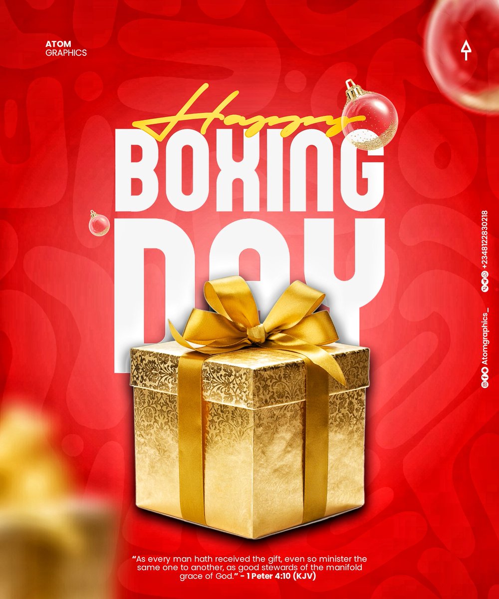 graphics3004's tweet photo. Happy Boxing day 🎆 🎁 https://t.co/Pmlv1gvKNk