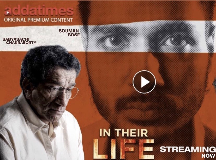 SoumanBose's tweet photo. in 2018, this was my second #webseries , that i had shot for & the first one to see the light of the day. you may watch it on @addatimes . ps: the character of mine, does some nasty things here. viewers’ discretion required. #intheirlife #soumanbose #sabyasachichakraborty https://t.co/ziuAgZrD0E