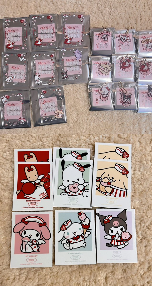 orehamitsui's tweet photo. 交換希望 Etoile et Griotte サンリオキャラクターズ エトワール サンリオ 
譲)画像参照
求)ニャニィニュニェニョン
🧁1/9以降都内手渡し、郵送対応可能
🧁本コラボのニャニィニュニェニョン単体グッズはランダム以外の商品もすべて買取募集しております
お気軽にDMください、よろしくお願い致します。 https://t.co/bsYu6owjYm