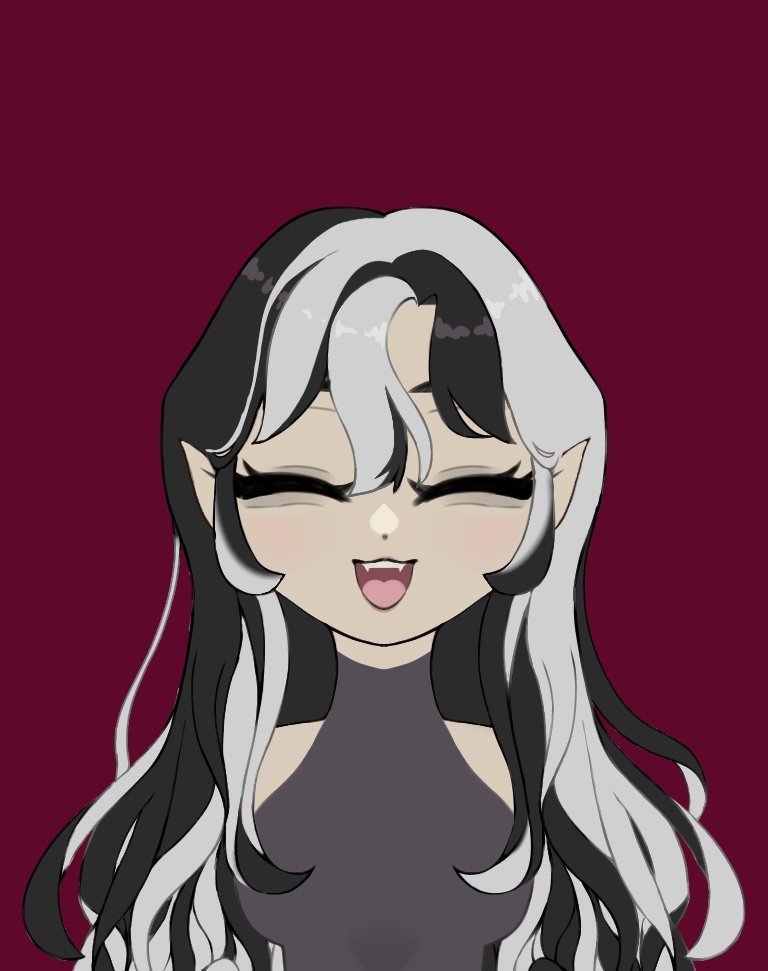VelunaVT's tweet photo. @ShardVT Hihii~ your model is so cute! 
I'm a lunar vampire pngtuber and recently I've been into the resident evil series! https://t.co/TTzFmnXZLe