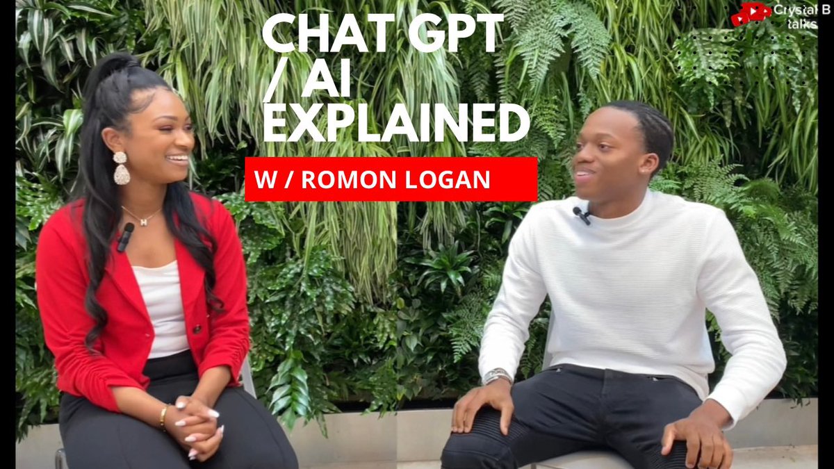 Chat GPT / AI Explained with Romon Logan 

youtu.be/kMgqNfe6WOU?si…
