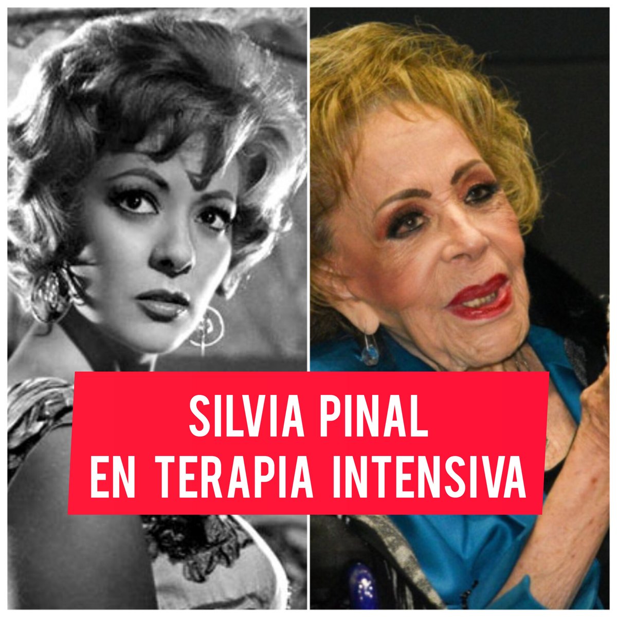 CesarIndaba's tweet photo. La primer actriz, Silva Pinal, permanece en terapia intensiva desde el 22 de diciembre. 
#BCNoticias #SilviaPinal #Ensenada #actriz https://t.co/APOqfuQwbb