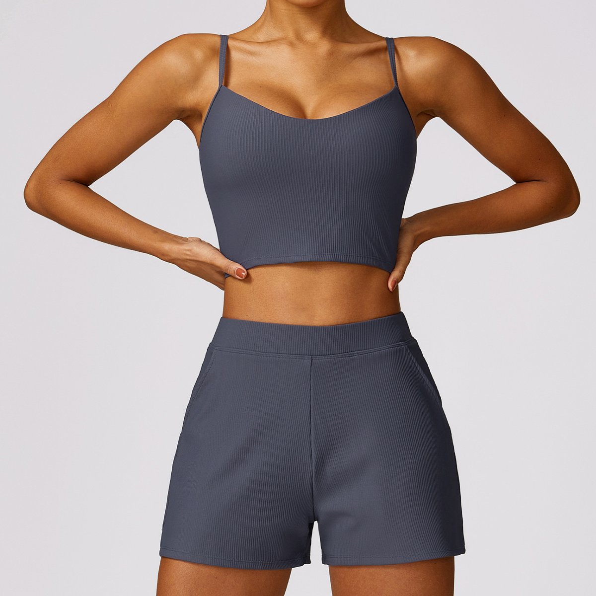 CuiRoland's tweet image. Spring quick-drying tight-fitting back yoga clothes threaded fitness vest suit casual sports suit for women
#yogaclothes #quickdrying #gymgirl #yoga #gymlover
#yogagirl #fitnessmotivation
Wechat/WhatsApp : + 135 3902 0668