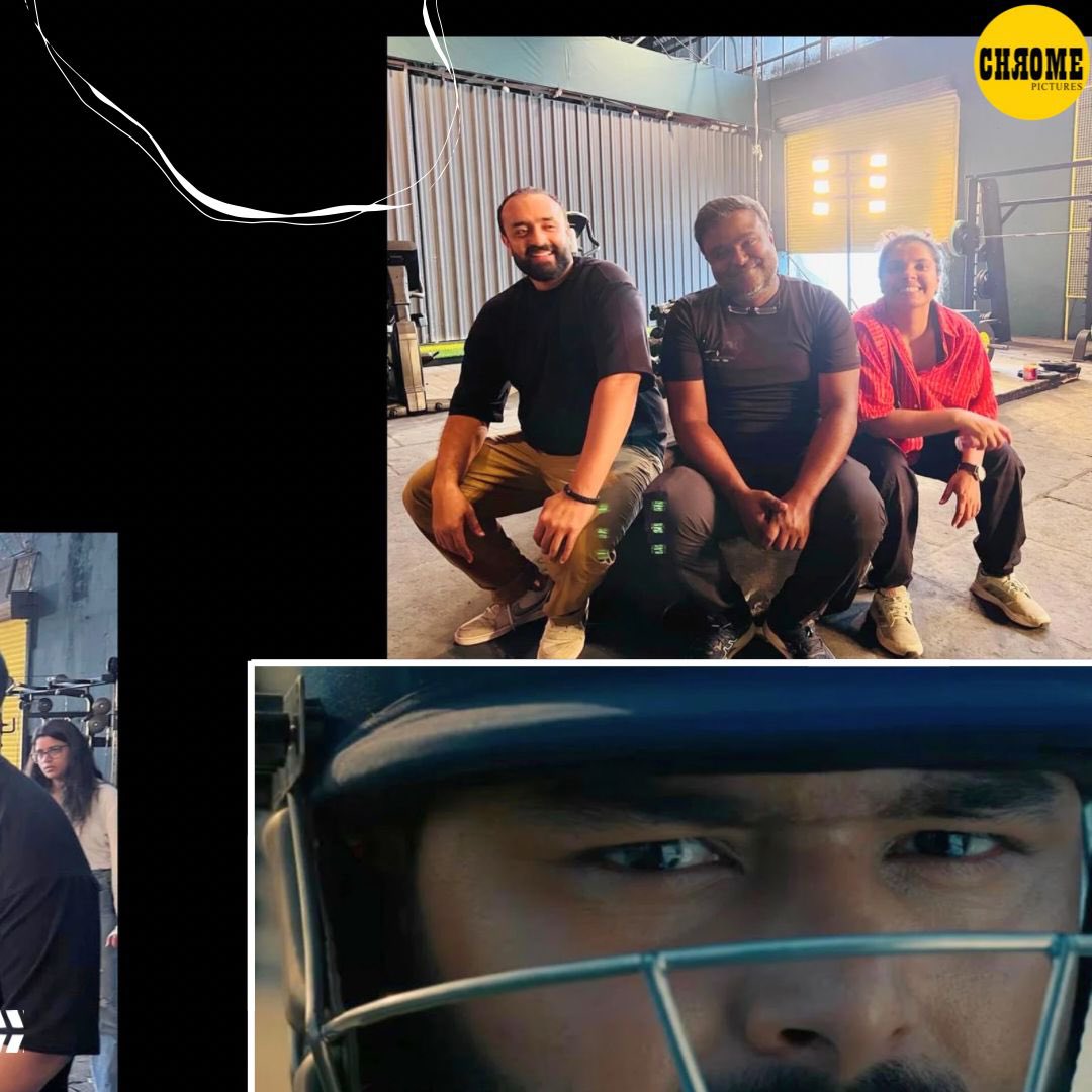 ChromePictures's tweet photo. #BehindTheScenes Take a peek at the snippets from the sets of our “Ab Phir Se Jeetna Hai” TVC for #Iodex with @RishabhPant17 ! 🎬✨ Director #Rai
.
.
#CHROMEPICTURES #Iodex #Rai #RishabhPant #ProductionHouse #Producer #Director #FilmMaking #Advertising #UltraGel+ #AllDayRelief https://t.co/g6Ymh1M6HW