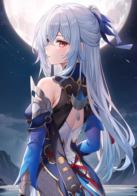 Under the moonlight  #HonkaiStarRail