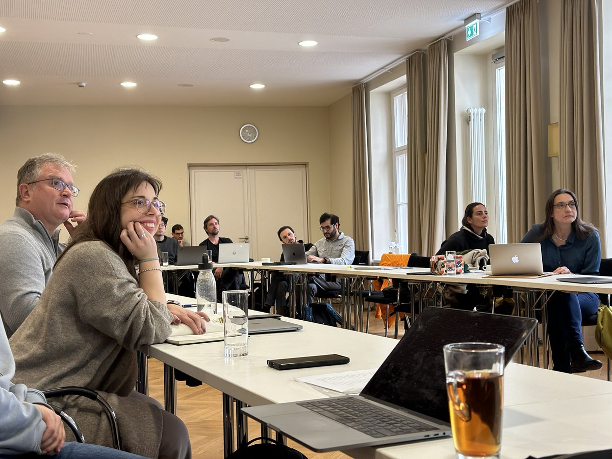 QuantumThermo's tweet photo. Impressions from the #FOR2724 science meeting on #quantumthermodynamics at the Harnack House of the @maxplanckpress in #Berlin, December 4-5. Part 1. https://t.co/Xh00tdLnYo