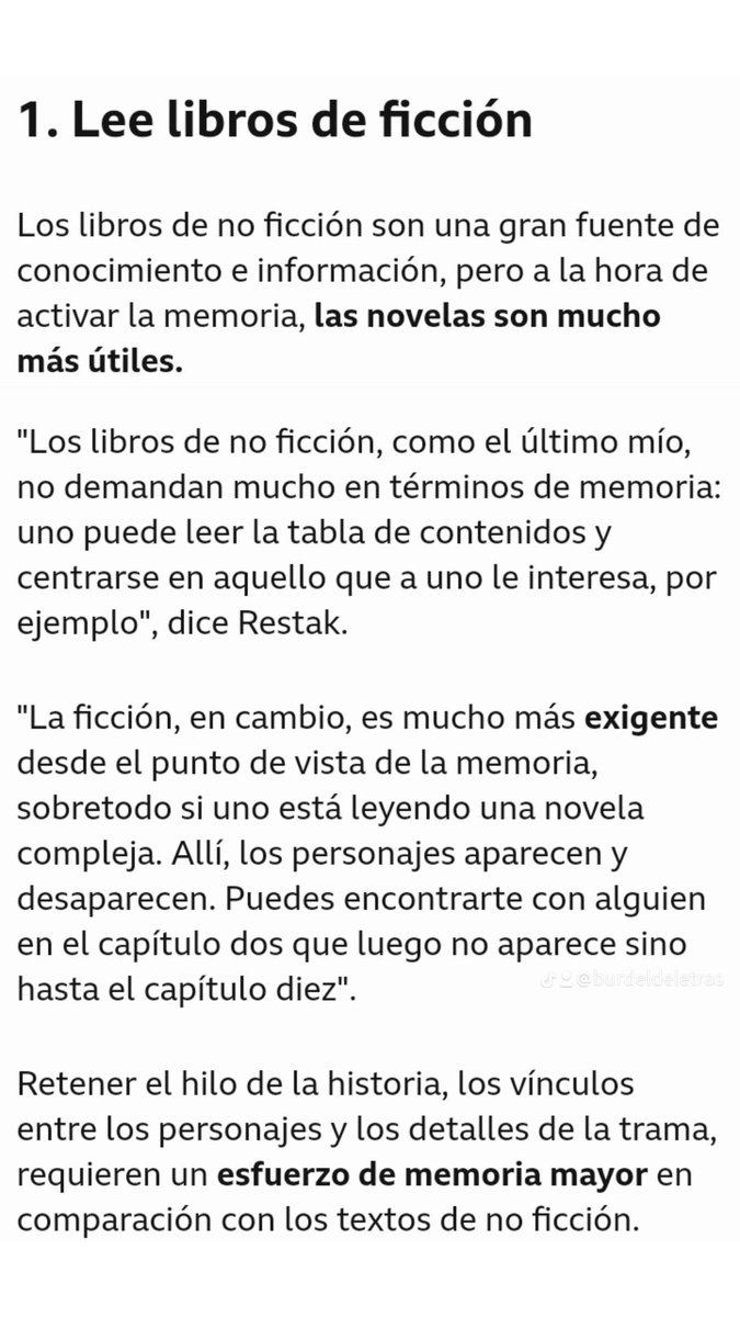 burdeldeletras's tweet photo. 🤔 ¿Por qué debemos #leer libros de #ficción? 📖 C. c. @bbcmundo https://t.co/5Oc0TZ4cGA