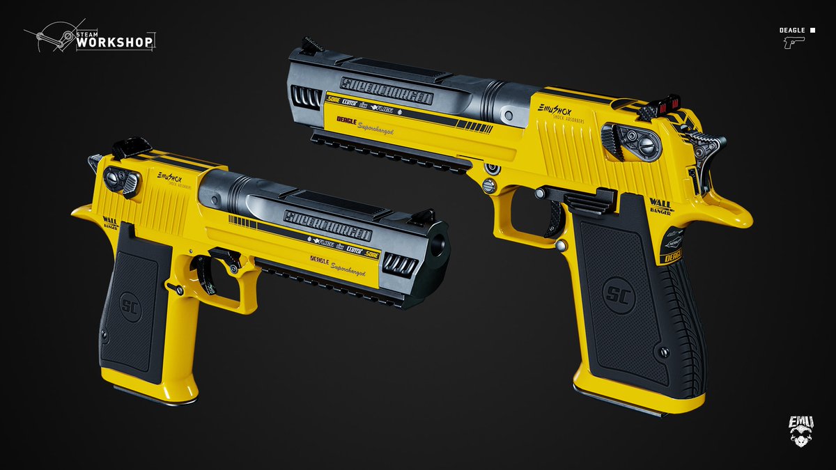 igbilltrade's tweet photo. 🔫Desert Eagle | Supercharged V2
😎A classic skin with an explosive sense of machinery
#CS2 #counterstrike #skins https://t.co/dodTFbAXDW