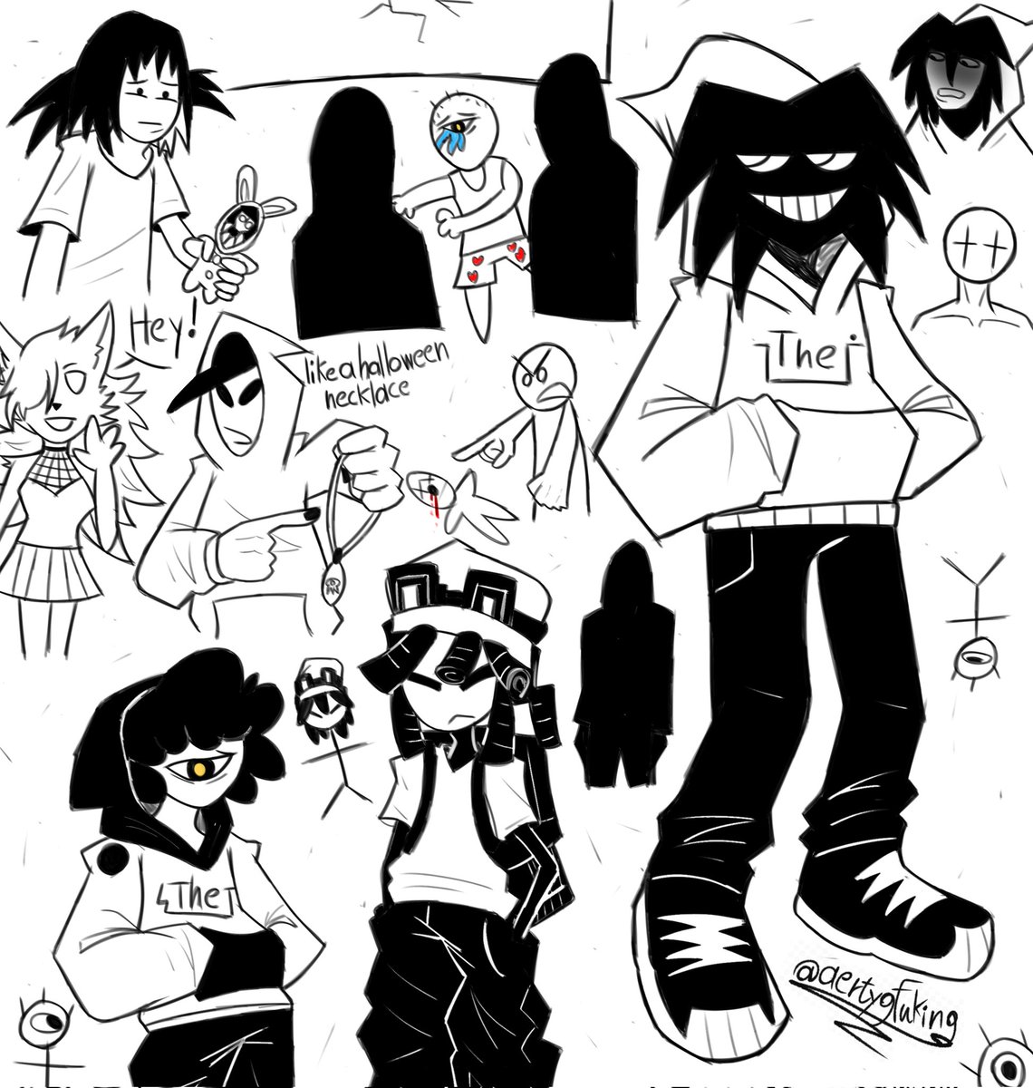 I'm lazy to cut lines.
#17bucks #doodle