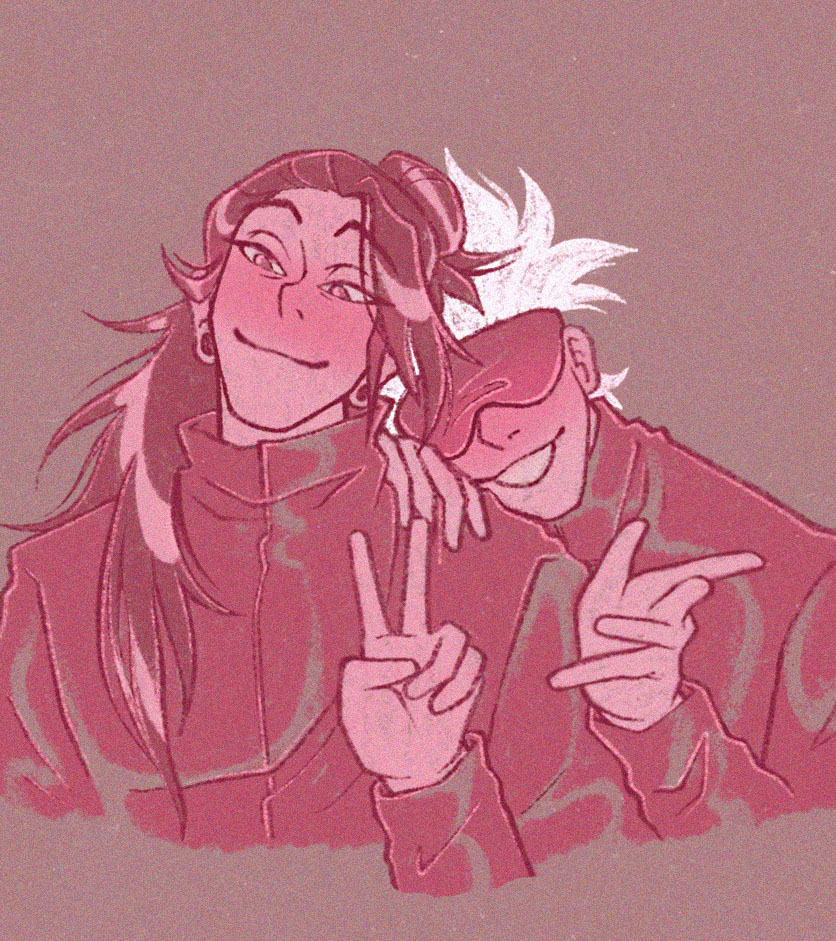 jen_kneefer's tweet photo. Doodles of possibilities (😫) #JujutsuKaisen #satosugu https://t.co/BRKDmFfBB8