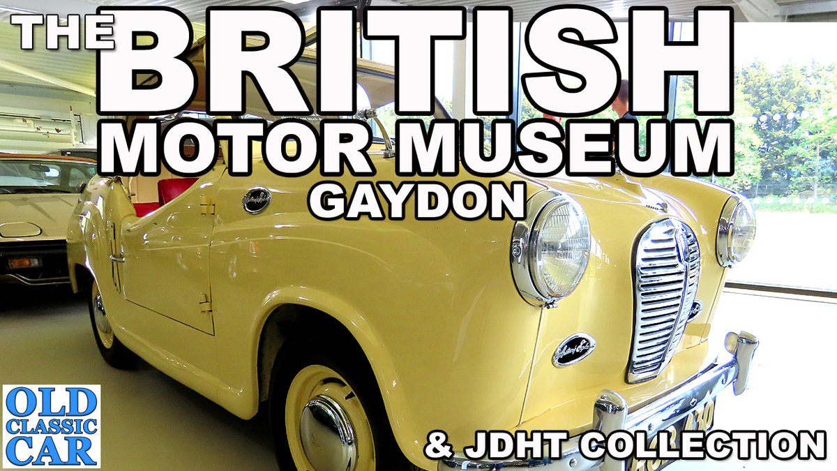 oldclassiccar's tweet image. A look around the excellent British Motor Museum @BMMuseum and Jaguar Daimler Heritage Trust earlier in the year is today's walkaround video!
youtu.be/tiEoQnphcTk
#classiccars #carmuseum #car #cars #museum