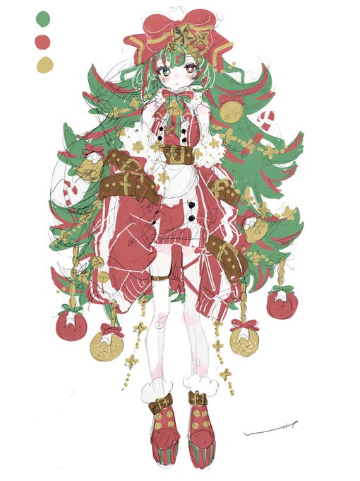 「christmas ornaments」 illustration images(Latest)