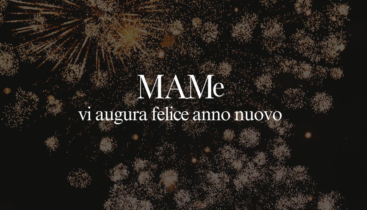 Oggi, come ogni mercoledì, è uscita la nostra #newsletter, che tocca temi di moda, arte, sport e attualità.

Per Iscriversi 👉 mam-e.it/iscrizione-new…

Per leggere la newsletter 👉 2l28f.r.sp1-brevo.net/mk/mr/sh/1t6AV…