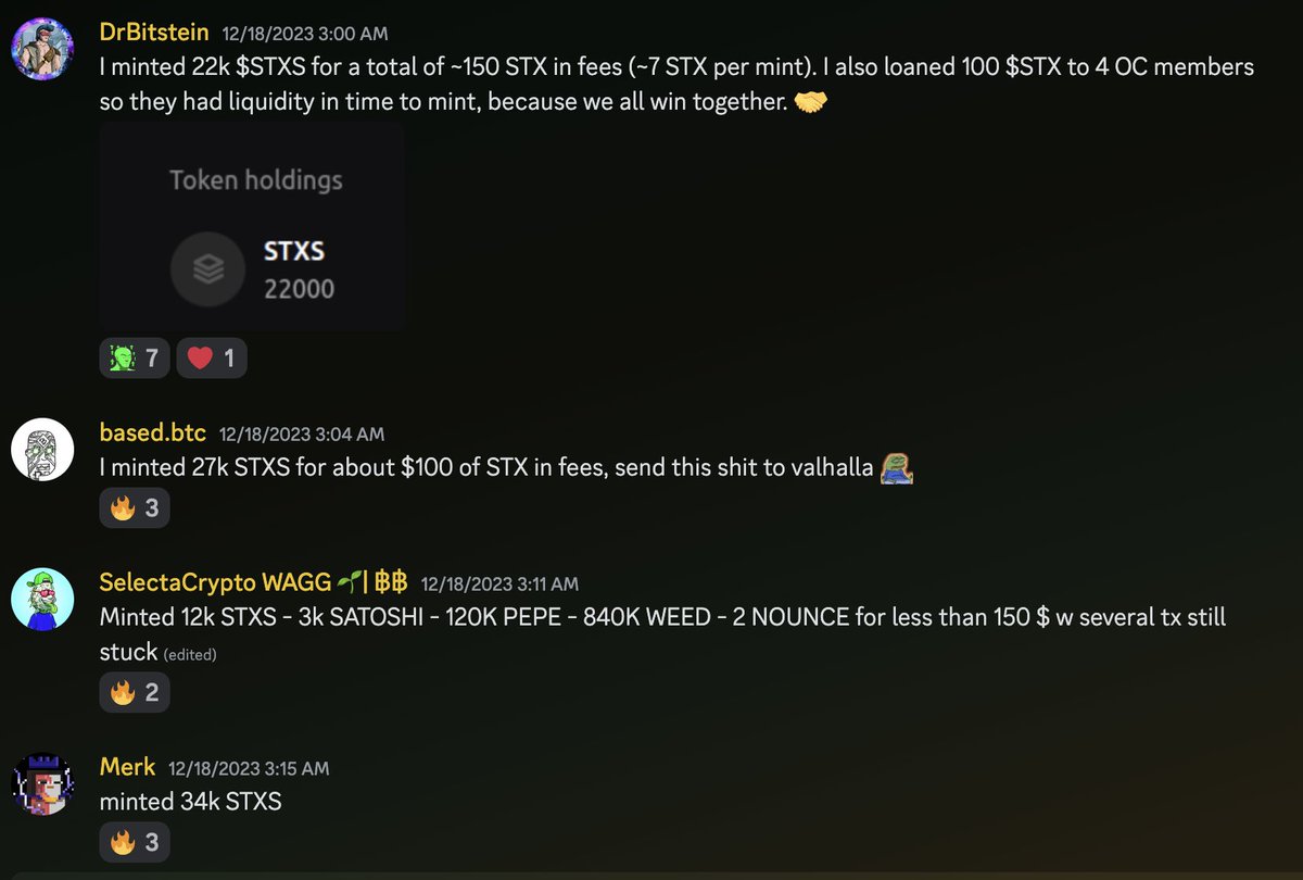 DeityFNF's tweet photo. Welcome @cydelmg, our first purchaser on secondary at 0.075btc (4-5x mint price)!  

Ordinal Codes has brought in an estimated $500k this month in whitelists and alpha from the following plays:
@fomojis
#STXS  
Solmaps 
$VEDA
@sparksordinals
@ordinalrugs
@thenodewizards
@_OrdinalStudio_
@Cypherprints and more  

#OConTop