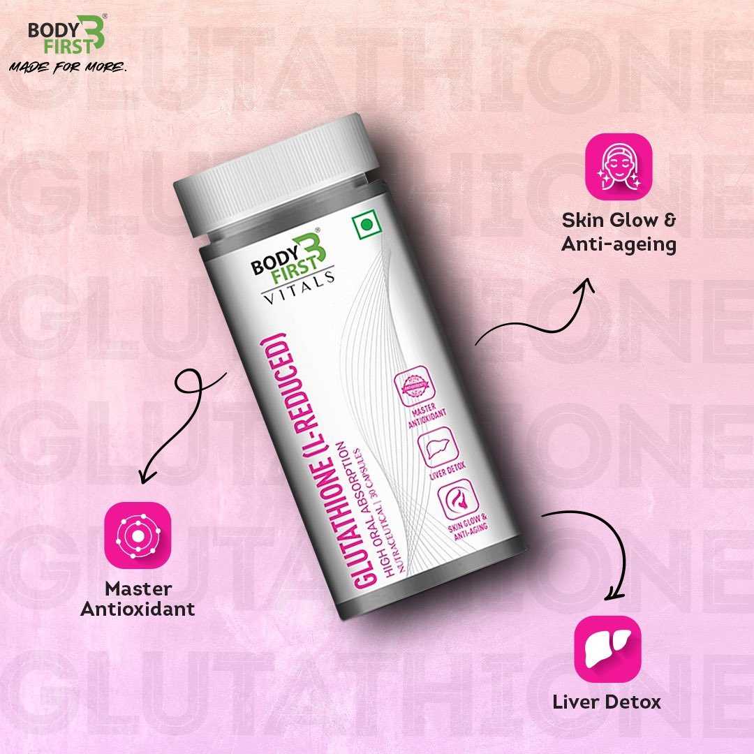 BodyFirstWellne's tweet photo. In Frame- BodyFirst Glutathione! 💁🏻‍♀️

Prioritize your well-being with this antioxidant-rich formula, and let your inner radiance shine. Packed with antioxidants, it supports cellular health, boosts immunity and enhances radiance.  💅🏻💊

Your key to holistic well-being. ✨ https://t.co/GuV8VA17s1