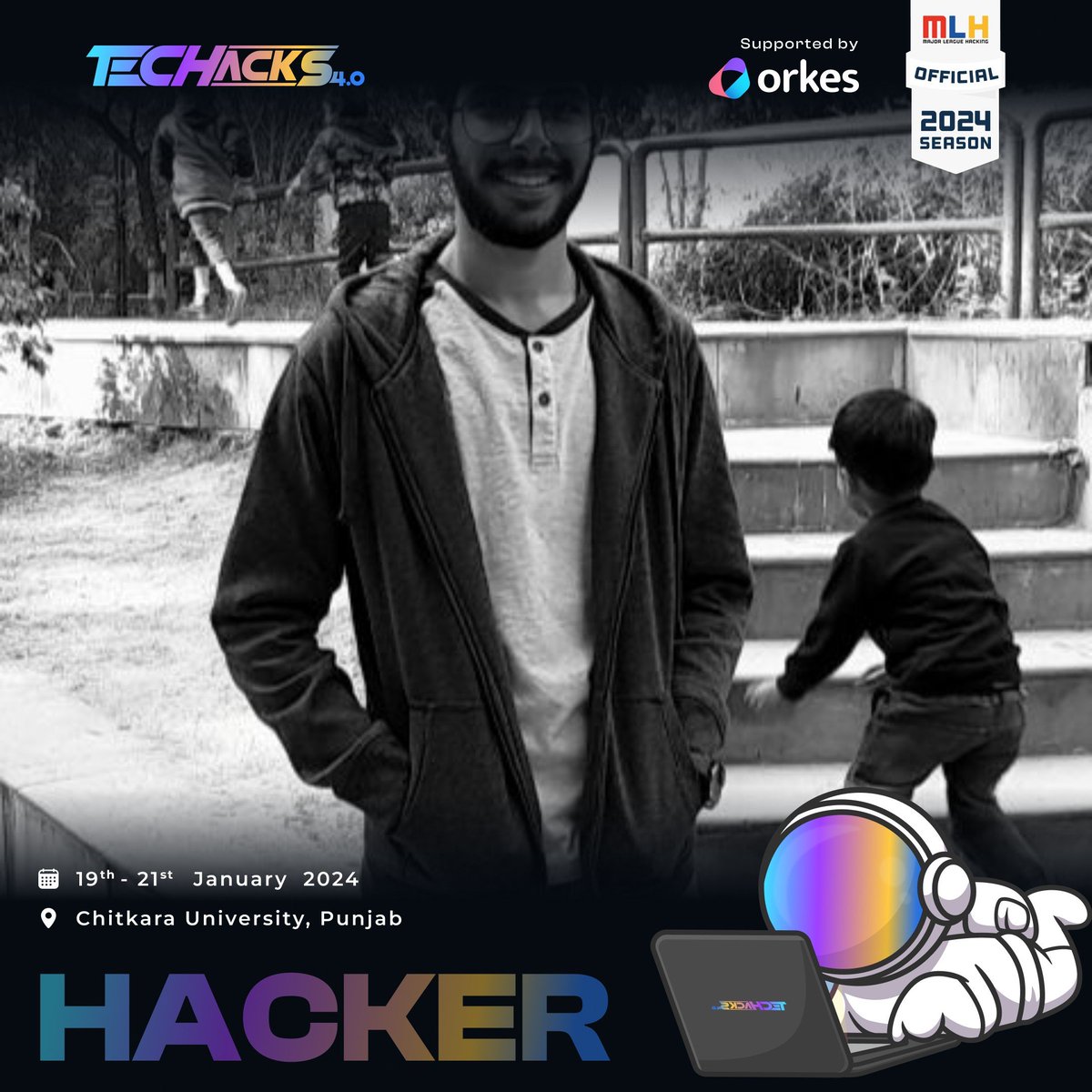 BhavyaMadan20's tweet image. Hey everyone!
I&apos;m thrilled to inform you that l&apos;ve been accepted as a Hacker for Techacks 4.0 

Join me on this
exciting adventure!
Register here! at: techacks.org

#techacks4.0 #mlh #hackathon
@techackscu #community @orkesio #Techacks #github