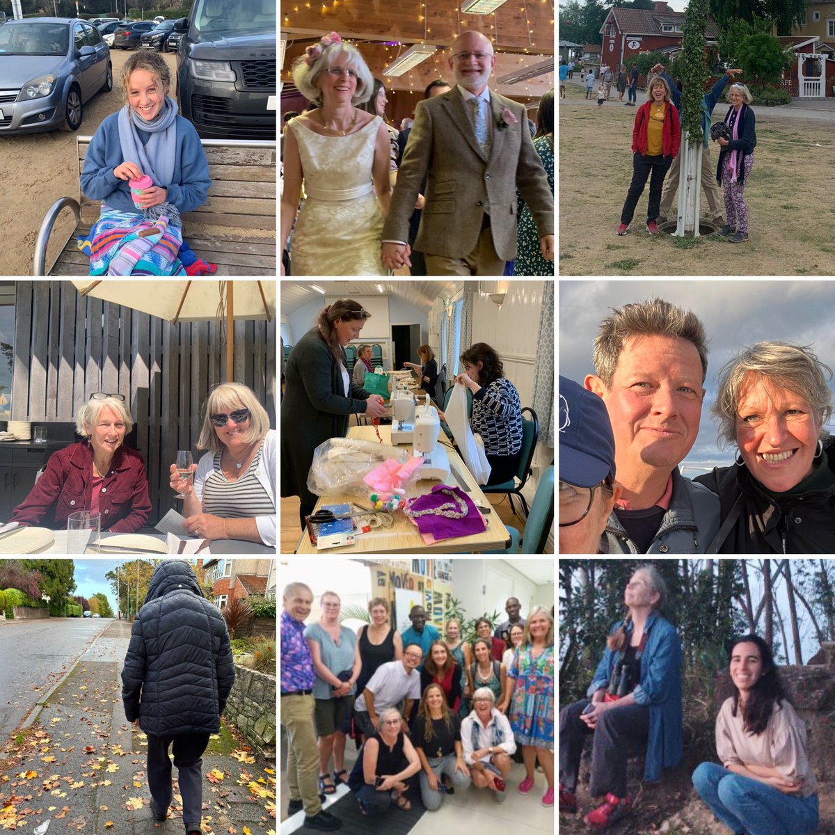 Today’s joyful thing  - some of the people I have spent time with this year
