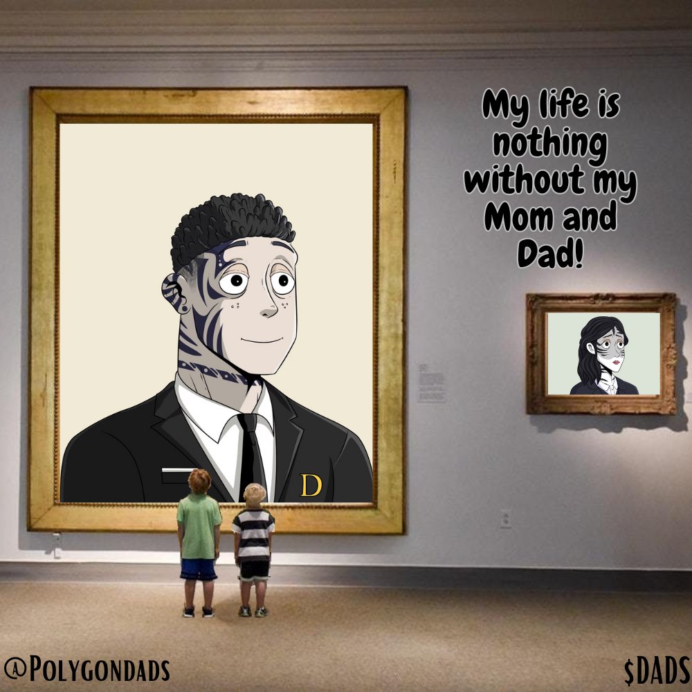 DadsTokenPOL's tweet photo. Do you have your Moms and $Dads yet?
https://t.co/WSjCS4VmLV
#memecoins #Memes #memecoin
#polygon #Web3 #Web3gaming #NFTCollection
#NFTCommunity #NFTs #nftcollectors #web3community #web3xmas
Content Credit @StarEvo1990 π€ https://t.co/uk5JTBiNUX