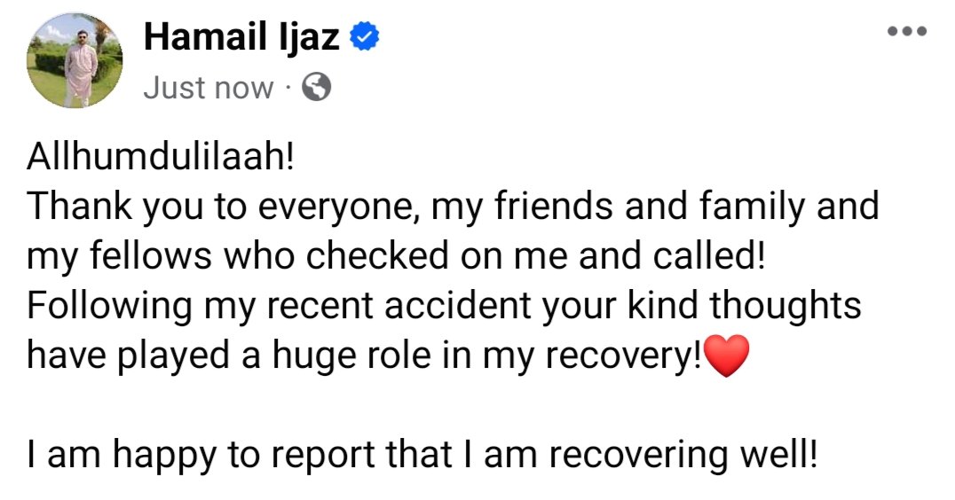Hamail Ijaz (@hamailejaz) on Twitter photo 