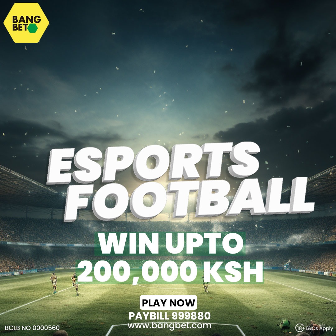 bangbet_kenya's tweet photo. Jijenge na Esports Leo and stand a chance ya kushinda up to Ksh,200,000 ๐ธ
Cheza sasa!https://t.co/mtsBHAvAZp
Sote ni washindi๐ช
#bangbet #ManUnited #tenhag #MUNASV #HolyBlessing https://t.co/Djyv97GLr6