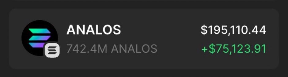 Giving away $1000 in $ANALOS 🎁

Drop your $SOL addy, RT &amp; follow w/🔔

10x winners 🏆 24 hours ⏰