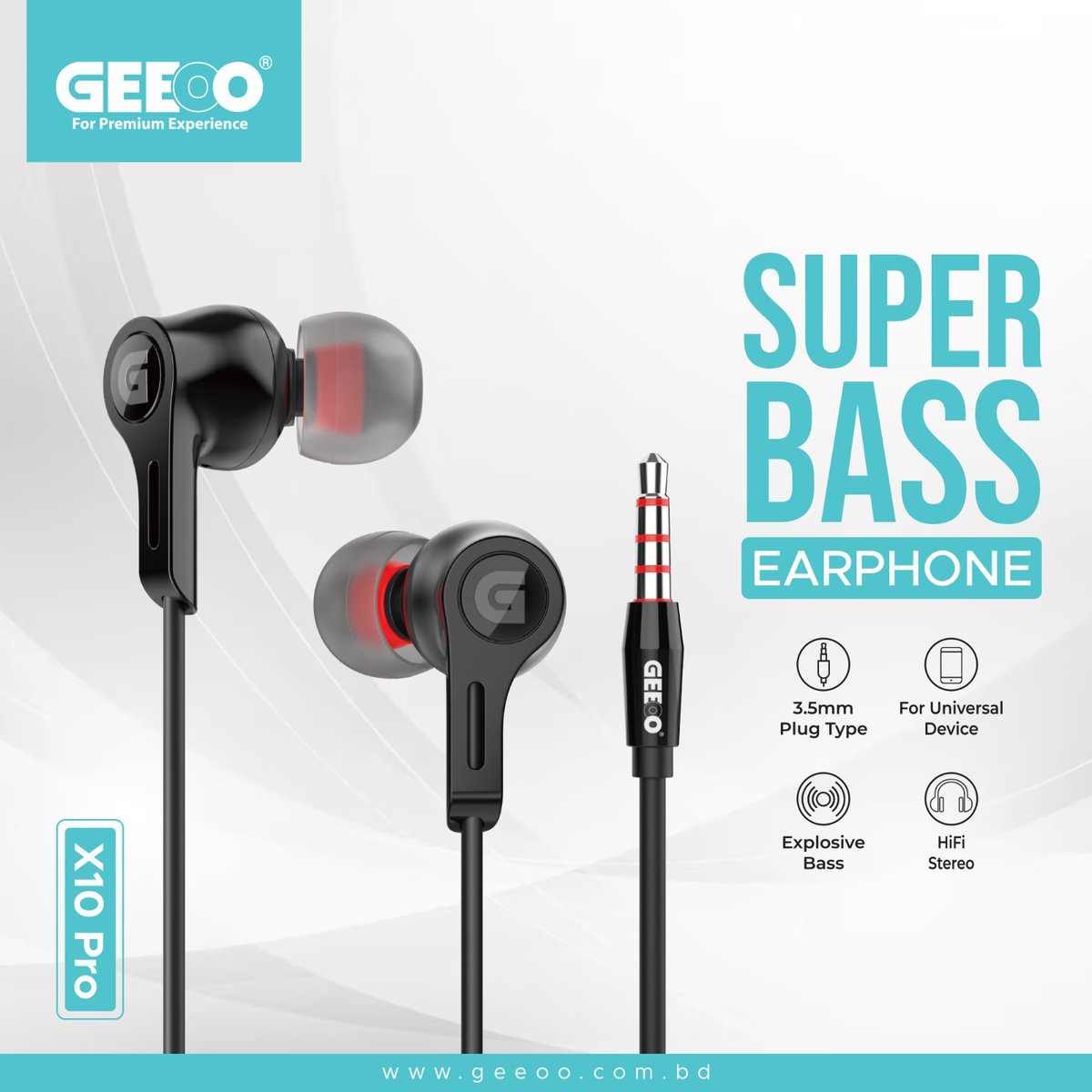 At a 25% Discount Price immerse yourself in a world of pure audio bliss. Order your GEEOO X10 Pro earphones today and unleash the audio beast within!
#earphones #X10Pro #GEEOO #earphone #Geeoo #bestearphones