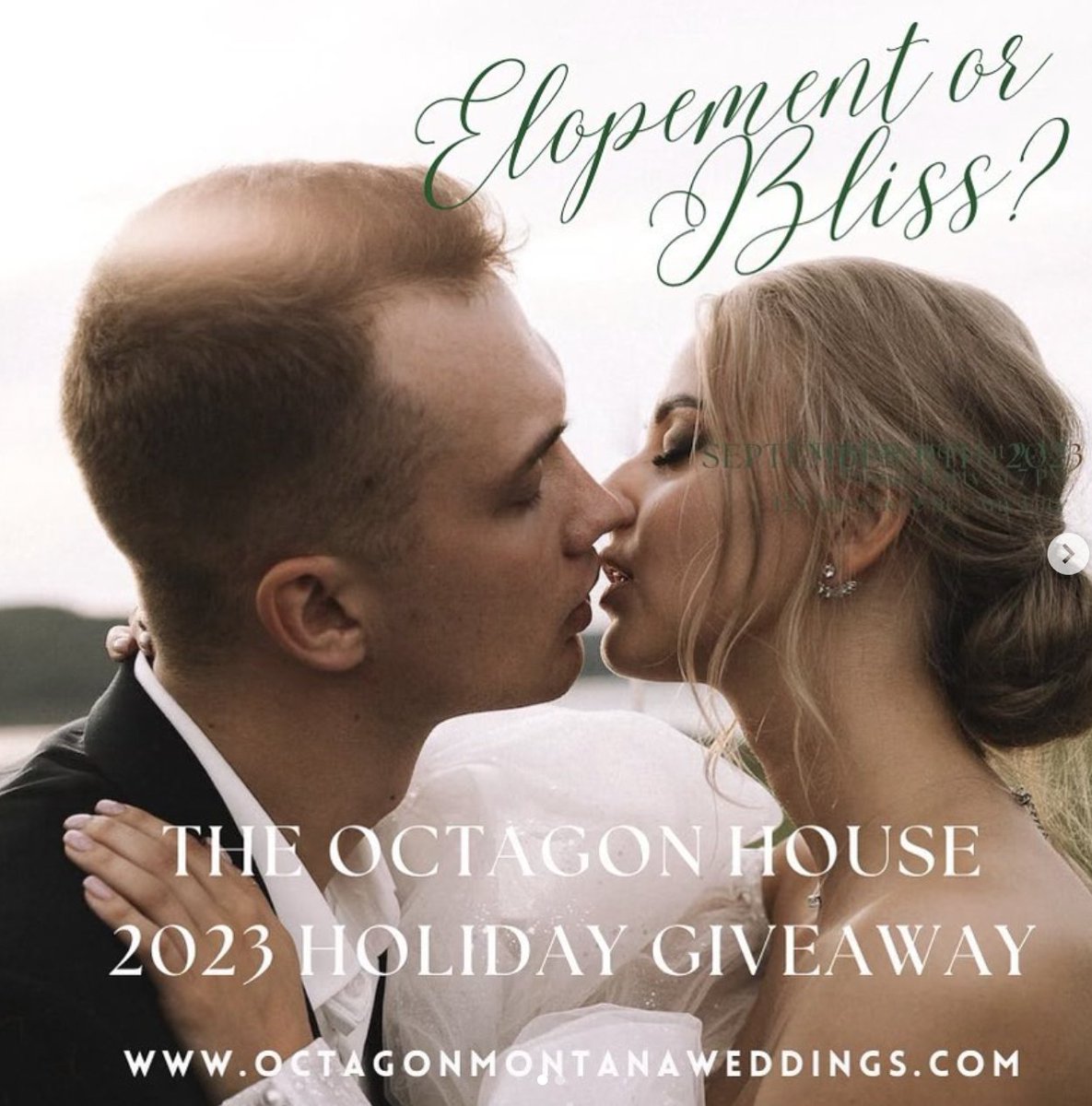 OctagonRetreat's tweet photo. This is what it's all about at the Octagon House. Falling in Love all over again and celebrating that love here :)

ONLY 5 DAYS LEFT TO ENTER Our Wedding Venue Giveaway!!

#engaged #bridetobe #bride2024 #weddingvenue #wedding #weddingplanning #weddinginspiration #montana https://t.co/ZO0Y3vb45y