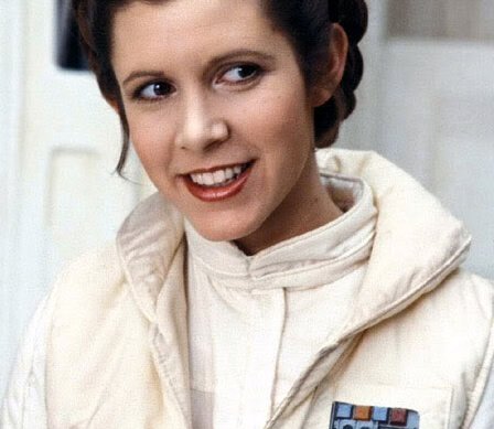 QuiGonJenna's tweet photo. Carrie Fisher passed away 7 years ago today. 💔

"Oh, the General? To me, she's royalty."

✨️ https://t.co/U3qfhhp1pt