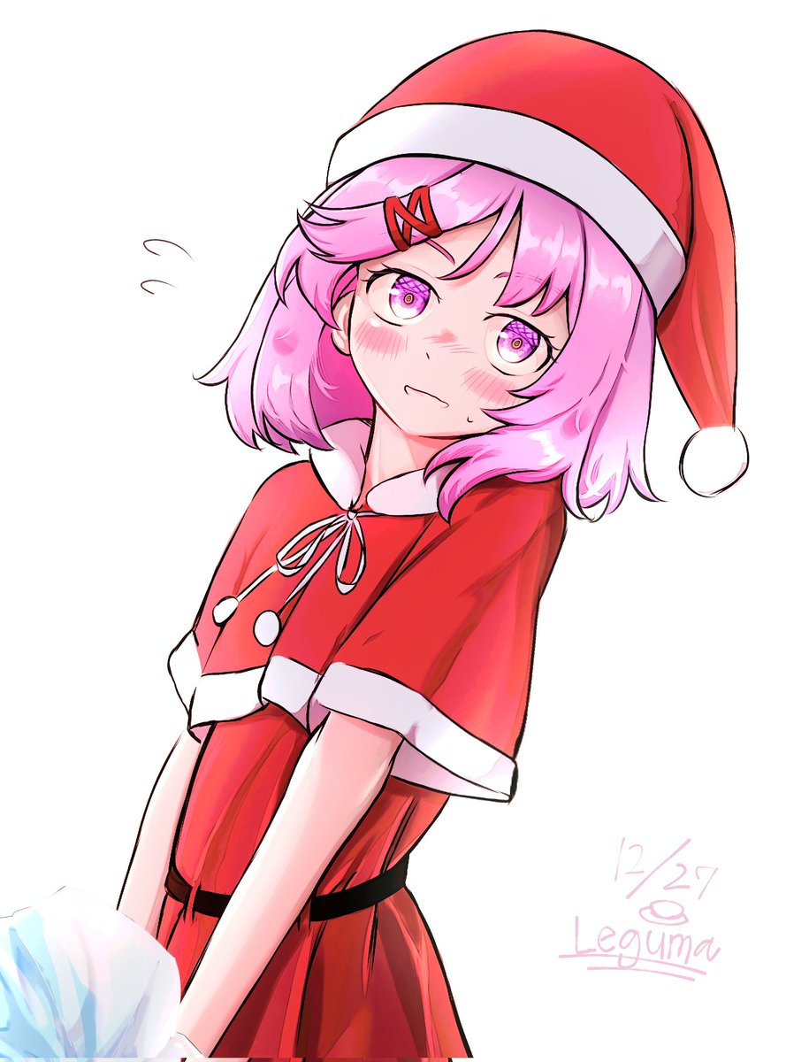 Lvxsiguma's tweet photo. 🎅🏻Na #DDLC https://t.co/oKAxszZLCp