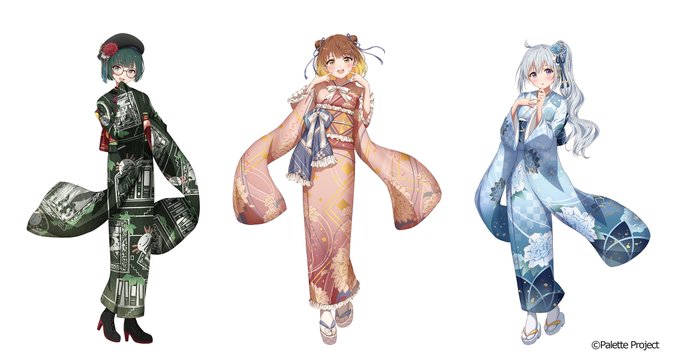 Palette Projectさんの2024年お正月グッズイラストを描かせていただきました