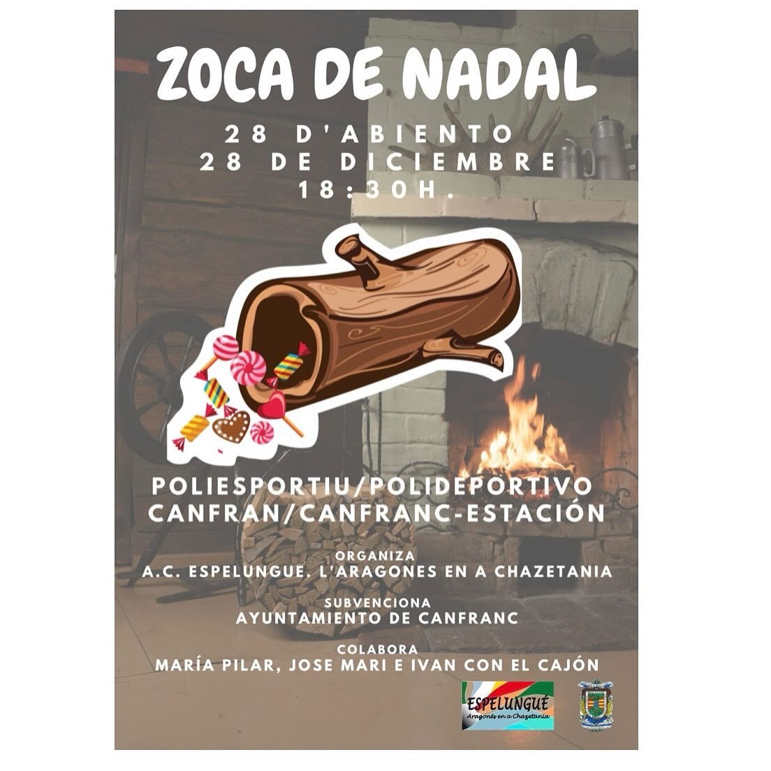 turismocanfranc's tweet photo. Buenos días‼️
Qué tal habéis pasado La Navidad? 🎄🎁Esperemos que haya pasado Papa Noel 🎅🏻 por vuestras casas 🏠
Os dejamos de nuevo el cartel de las actividades de estas #Navidades en #Canfranc y recordemos⚠️que hay modificación en la hora de la #Zoca 🪵sera el 28 a las 18.30h https://t.co/eA4jlbPVyu