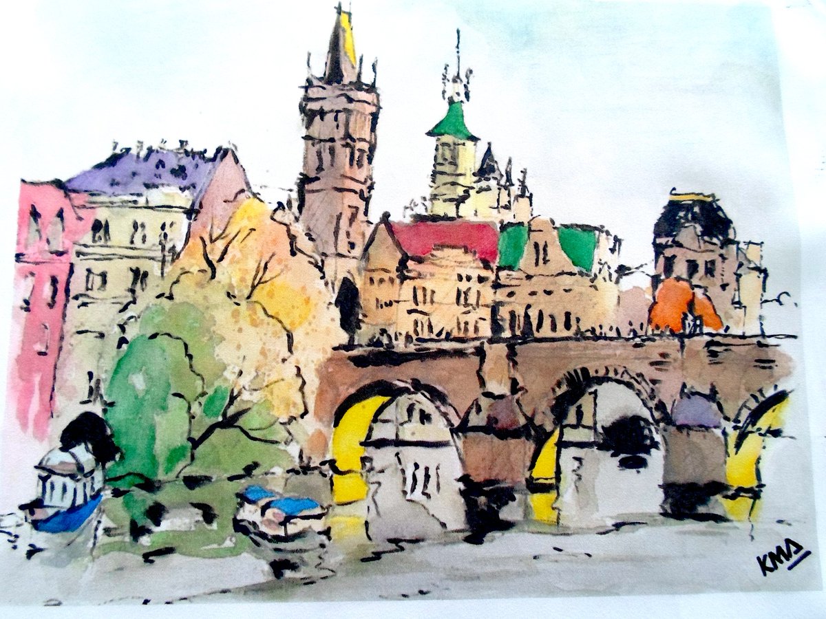 HeartOAC's tweet photo. Aquarel Metropolis 
Water colour 
48x40 CM

#artoftheday #gallery #paint #instaart #creative #artwork #painting #artist #art #inspiration #paintings #watercolour #painting #artwork #contemporaryart #artlover #fineart #paintingoftheday
#watercolour_art #watercolour_painting https://t.co/2QF6dKmvRn