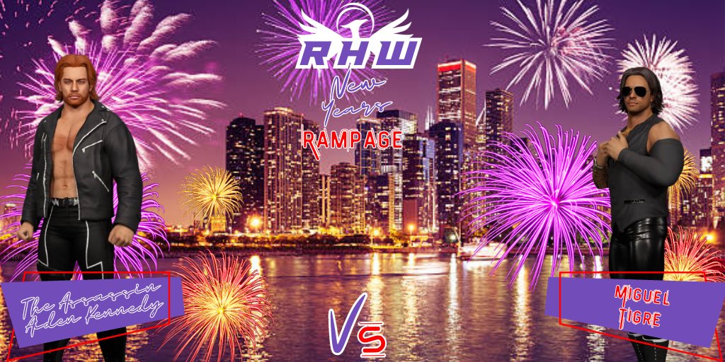 RHW_Official_'s tweet photo. @TheSageDoctor @Brentz_RHW AS ANNOUNCED ON RHW FAIRYTALE IN NEW YORK @gingerkidiwc WILL BE TAKING ON THE CORPORATIONS OWN MIGUEL TIGRÈ! https://t.co/u7qTuxALwj
