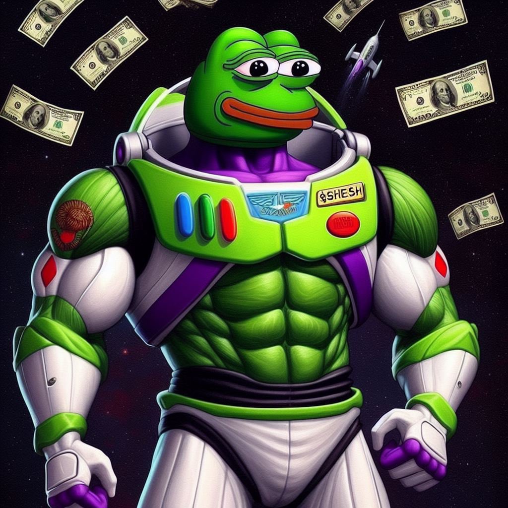 smurf_rl's tweet photo. @creed_web3 PEPE LIGHTYEAR SAYS TO #VANHALLA AND BEYOND
$SHEESH https://t.co/xcydLSIMR1