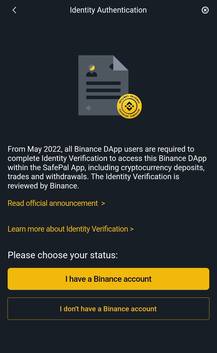 DeFiSharks's tweet photo. What's the point of #DAPP being decentralised when you still need to do KYC? 

@binance #binance #dex https://t.co/cWeOyMn23X
