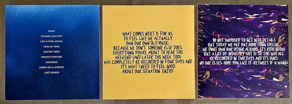 liamgdc's tweet photo. *WATERPARKS CD GIVEAWAY* 

Entertain for your chance to win Double Dare 2019, Entertainment 2019, and 1 (Demo album) on CD

To enter just follow me on Twitter, like and retweet this tweet

Open to all international people! https://t.co/YWCKsE2TCS