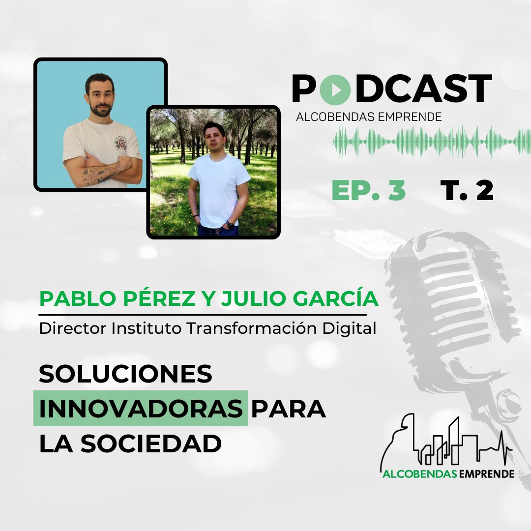 💥¡Tercer capítulo del podcast de Alcobendas Emprende!💥

En este episodio conocemos más de cerca la gran labor de la empresa Foloou.me, ganadora de los premios Líder de Alcobendas 2023.