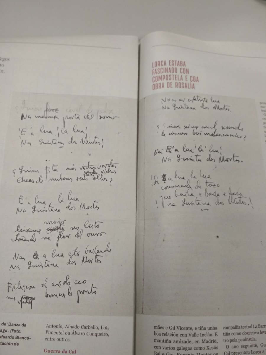 #TalDíaComaHoxe de 1935 saía do prelo 'Seis poemas galegos' de #FedericoGarcíaLorca vía @NosDiario