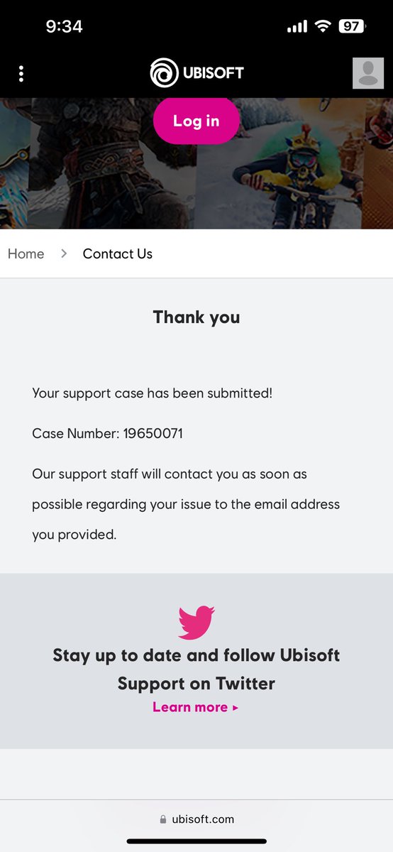 cbhatia73's tweet photo. My account was hacked and hacker also changed my email as well as my username. I’ve already tried to contact support for more than 10 times even submitted my receipt. You guys should learn something from @EA they solved the same problem within 5 minutes. Please help @Ubisoft https://t.co/rZy47sJzaH