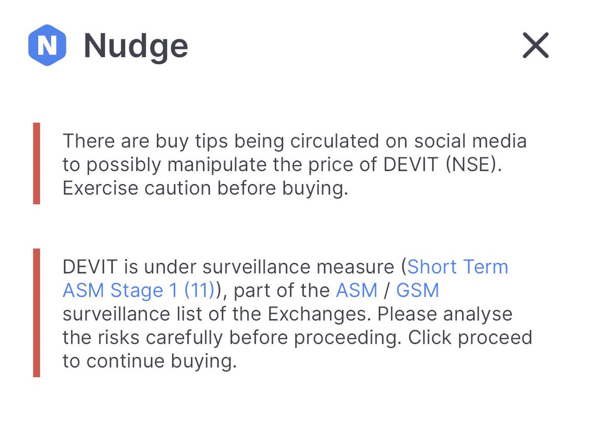 JakeraChoudhury's tweet image. #DEVIT 

Only Zerodha is showing such disclaimers or all brokers ?