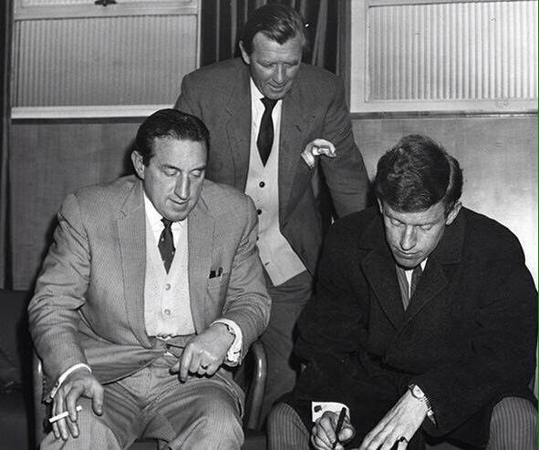 Dunsbyowl's tweet photo. #OnThisDay 61 years ago - an Owl became a Toffee - Wednesday sold local lad Tony Kay @winghalf6 to Catterick's @Everton @EvertonHeritage
for a record £55,000 (or £60,000 😀) after scoring 10 goals in 203 games for #SWFC 1955-62. https://t.co/0nYYdvDhTm