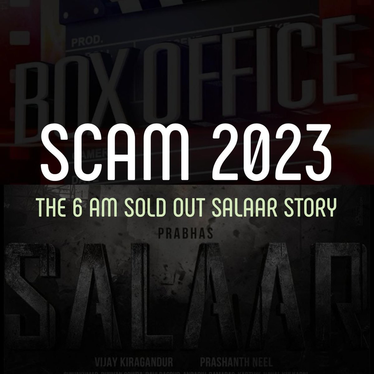 Trend Alert ⚠️

SCAMMER SALAAR CRUSHED 

Time : Now 

RT and Spread