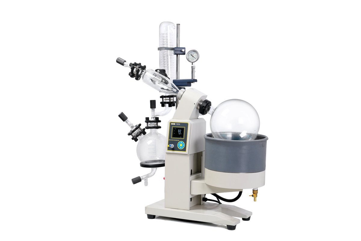 labsnova01's tweet image. The LABSNOVA Rotary Evaporator is a common laboratory equipment, which is composed of motor, distillation bottle, heating pot, condensing tube, etc. We manufacture rotary evaporator with capacity 1-2L, 3L, 5L, 10L, 20L, 30L, 50L, 100L. 
E-mail: info@rotovap-wellknown.com