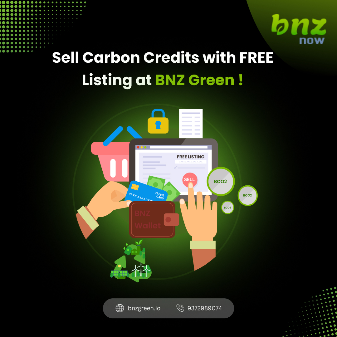 bnz_now's tweet photo. 🌿 Sell Carbon Credits with Free Listing at BNZ Green 

Why choose us?

Connect with diverse buyers
Enjoy secure blockchain solutions 
Maximize returns with the lowest fees. 

Join us in making every credit count! 💚💼 https://t.co/A8s9TmDeDk